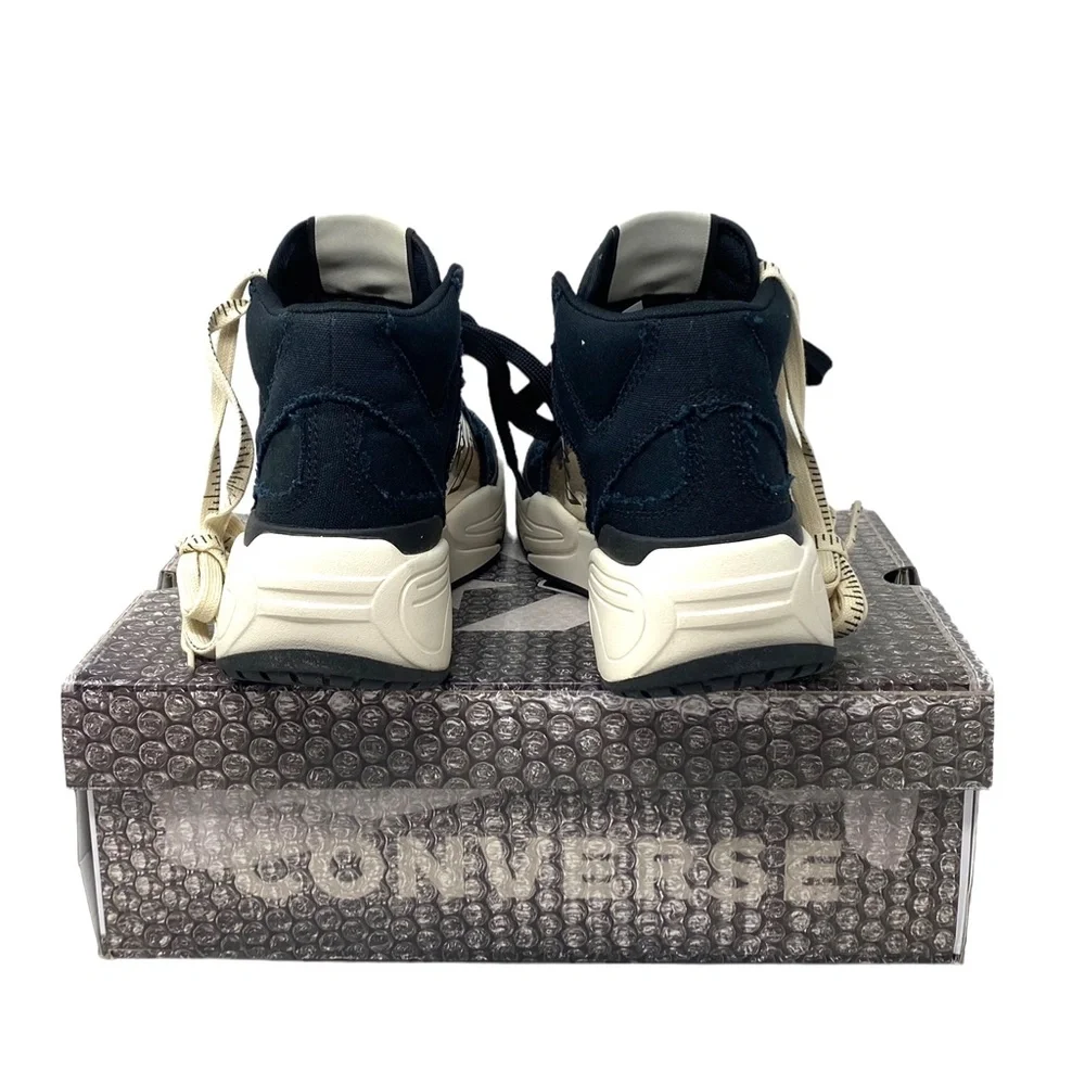 Converse x Joshua Vides Weapon CX Women's High Skate Shoes Black Canvas A00715C